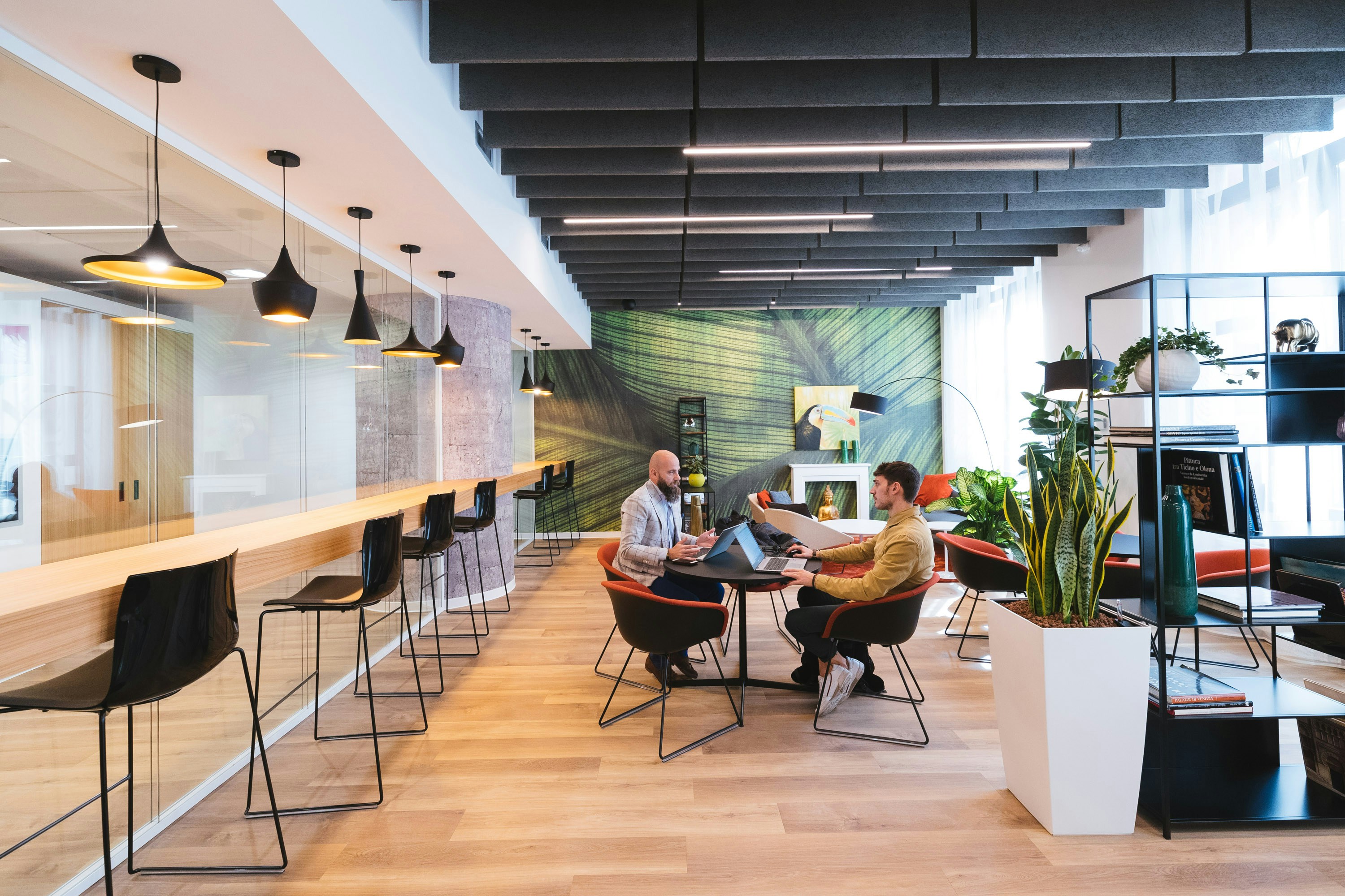 Co-working lobby