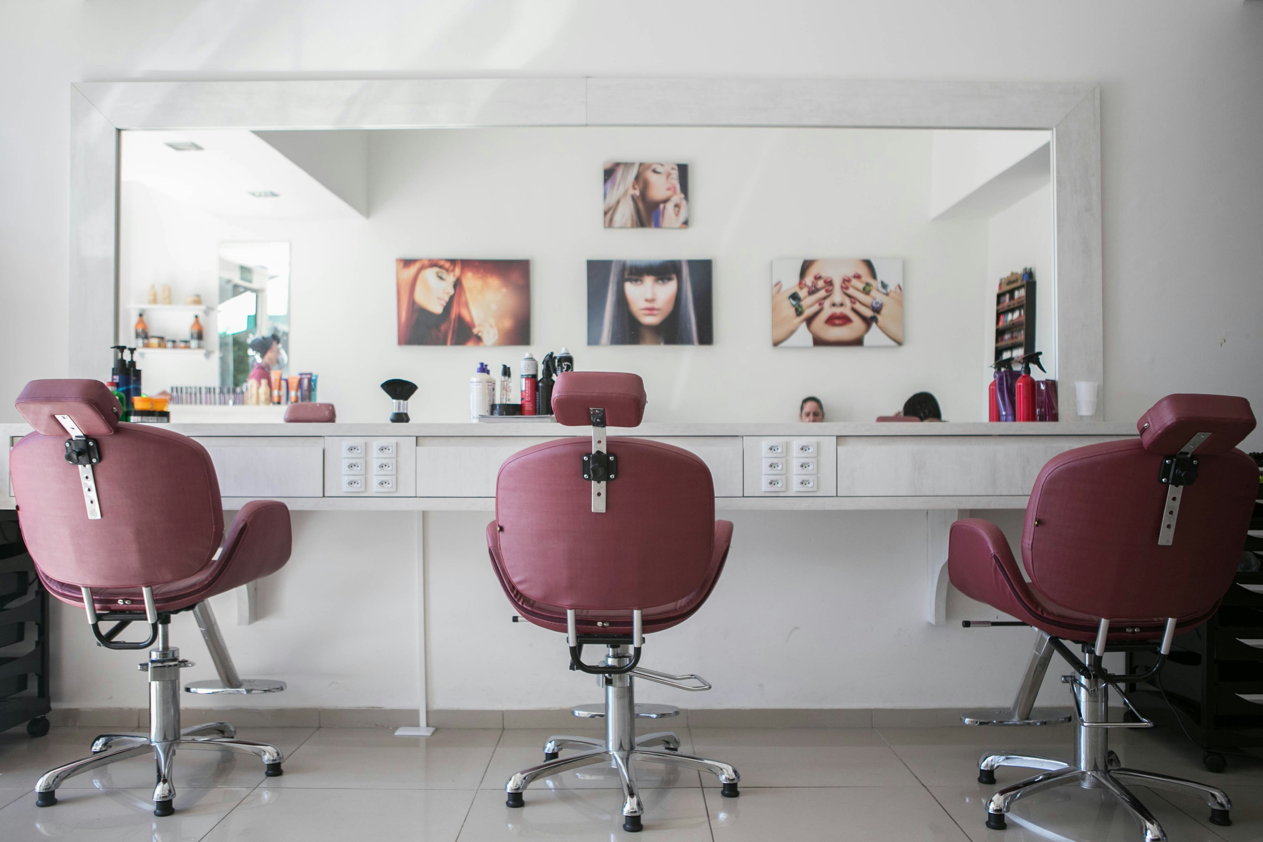 Beauty salon interior